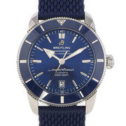 Breitling Superocean Heritage B20 Automatic 46 Blue Dial Blue Mesh Bracelet Watch for Men - AB2020161C1S1