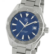 Tag Heuer Aquaracer Quartz Blue Dial Silver Steel Strap Watch for Men - WAY1112.BA0928
