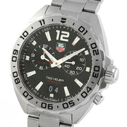 Tag Heuer Formula 1 Black Dial Silver Steel Strap Watch for Men - WAZ111A.BA0875