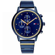 Tommy Hilfiger Blake Blue Dial Blue Steel Strap Watch for Women - 1781893