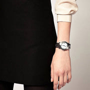 Marc Jacobs Amy White Dial Silver Steel Strap Watch for Women - MBM3054
