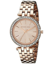 Michael Kors Darci Rose Gold Dial Rose Gold Stainless Steel Strap Watch for Women - MK3366