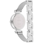 Guess Quartz Silver Dial Silver Mesh Bracelet Watch For Women - W1152L1