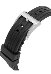 Maurice Lacroix Aikon Chronograph Black Dial Black Leather Strap Watch for Men - AI1018-SS001-330-2
