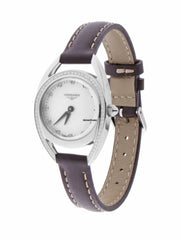 Longines Equestrian Mother of Pearl Dial Brown Leather Strap Watch for Women - L6.136.4.87.2