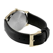 Gucci G-Timeless Mother of Pearl Dial Black Leather Strap Watch For Women - YA126589