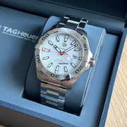 Tag Heuer Aquaracer White Dial Watch for Men - WAY2013.BA0927
