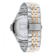 Tommy Hilfiger Shawn Quartz White Dial Two Tone Steel Strap Watch for Men - 1791617