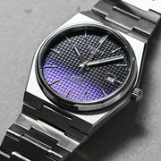 Tissot Powermatic 80 Automatic Gradient Blue Dial Silver Steel Strap Watch for Men - T137.407.11.051.01