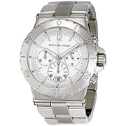Michael Kors Dylan Silver Dial Silver Steel Strap Watch for Women - MK5312