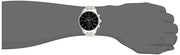 Hugo Boss Associate Chronograph Black Dial Silver Steel Strap Watch for Men - 1513869