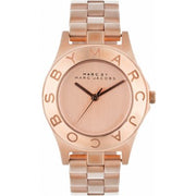 Marc Jacobs Blade Rose Gold Dial Rose Gold Steel Strap Watch for Women - MBM3127