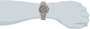 Emporio Armani Valente Chronograph Grey Dial Grey Steel Strap Watch For Men - AR1460