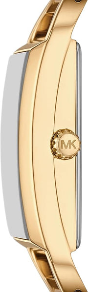 Michael Kors Empire Analog Gold Dial Gold Steel Strap Watch for Women - MK4840
