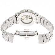 Tissot T Classic Luxury Powermatic 80 White Dial Silver Steel Strap Watch For Men - T086.408.11.016.00