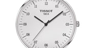 Tissot T Classic Everytime Large White Dial Blue NATO Strap Watch For Men - T109.610.17.037.00