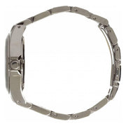 Marc Jacobs Henry Transparent Silver Dial Silver Steel Strap Watch for Women - MBM3205