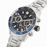 Tag Heuer Carrera Chronograph Blue Dial Silver Steel Strap Watch for Men - CBG2A1Z.BA0658