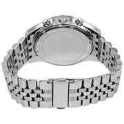 Michael Kors Lexington Chronograph Black Dial Black Steel Strap Watch For Men - MK8602