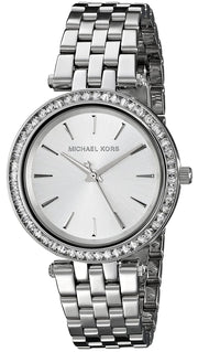Michael Kors Darci Silver Dial Silver Stainless Steel Strap Watch for Women - MK3364