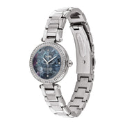 Coach Park Mother of Pearl Blue Dial Silver Steel Strap Watch for Women - 14503224