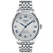 Tissot Le Locle Powermatic 80 Silver Dial Silver Steel Strap Watch for Men - T006.407.11.033.03