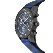 Breitling Superocean Heritage Chronograph 44 Outerknown Blue Dial Blue NATO Strap Watch for Men - M133132A1C1W1