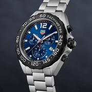 Tag Heuer Formula 1 Chronograph Blue Dial Silver Steel Strap Watch for Men - CAZ101AV.BA0842