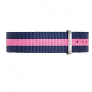 Daniel Wellington Classic Winchester White Dial Two Tone Nylon Strap Watch For Women - DW00100049