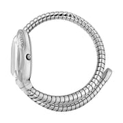 Just Cavalli Serpente Metallica Silver Dial Silver Steel Strap Watch for Women - JC1L208M0015