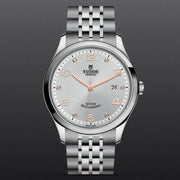 Tudor 1926 Automatic Diamonds Silver Dial Silver Steel Strap Watch for Men - M91650-0003