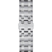 Tissot Automatics III Day Date White Dial Silver Steel Strap Watch For Men - T065.430.11.031.00