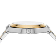 Michael Kors Lennox Three-Hand White Dial Two Tone Steel Strap Watch for Women - MK7464
