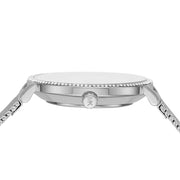 Michael Kors Pyper Quartz Mother of Pearl White Dial Silver Mesh Strap Watch For Women - MK4618