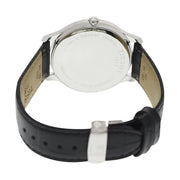 Tissot T Classic Tradition Black Dial Black Leather Strap Watch For Men - T063.610.16.052.00