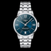 Tissot Chemin Des Tourelles Powermatic 80 Blue Dial Silver Steel Strap Watch for Men - T099.407.11.048.00