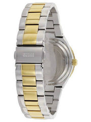 Guess Viva Diamonds Silver Dial Two Tone Steel Strap Watch for Women - W0111L5