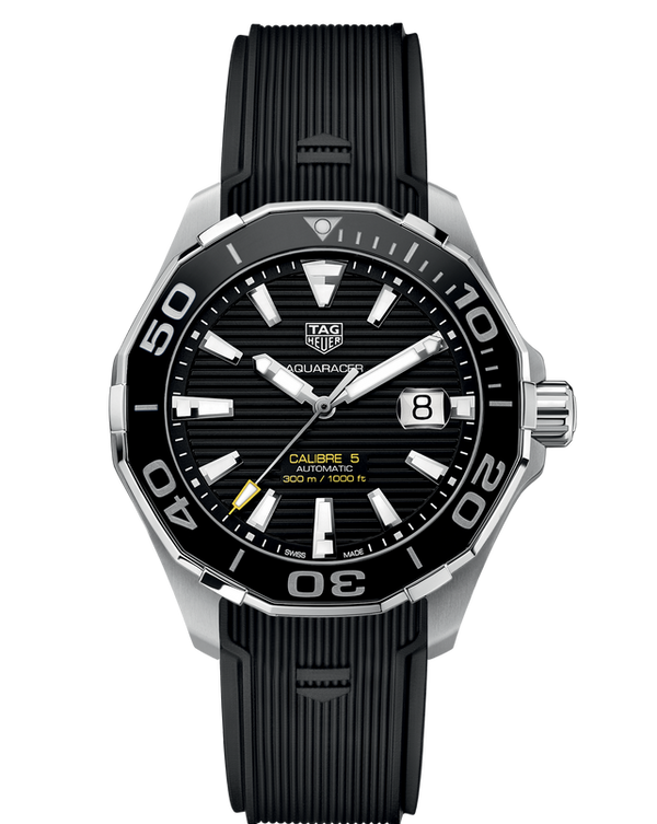 Tag Heuer Aquaracer Black Dial Watch for Men - WAY201A.FT6142