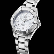 Tag Heuer Aquaracer White Mother of Pearl Dial Watch for Women - WBD1311.BA0740