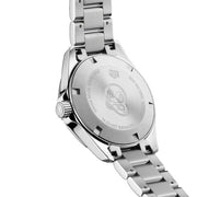 Tag Heuer Aquaracer Diamonds White Mother of Pearl Dial Silver Steel Strap Watch for Women - WBD1314.BA0740