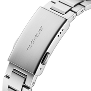 Tag Heuer Aquaracer Calibre 5 Grey Dial Silver Steel Strap Watch for Men - WBD2113.BA0928
