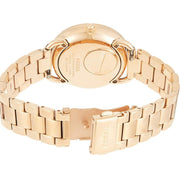 Fossil Tailor Rose Gold Dial Rose Gold Steel Strap Watch for Women - ES4264