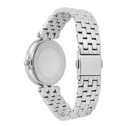 Michael Kors Darci Rose Gold Dial Silver Steel Strap Watch for Women - MK3446