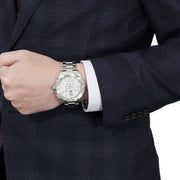 Tag Heuer Aquaracer White Dial Silver Steel Strap Watch for Men - CAY1111.BA0927