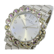 Marc Jacobs Amy Silver Dial Silver Steel Strap Watch for Women - MBM3222