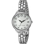 Marc Jacobs Betty Mother of Pearl White Dial Silver Steel Strap Watch for Women - MJ3510