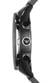 Emporio Armani Black Ceramic Chronograph Black Dial Watch For Men - AR1421