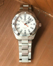 Tag Heuer Aquaracer White Dial Watch for Men - WBD1111.BA0928