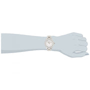 Fossil Jesse White Dial Silver Steel Strap Watch for Women - ES2362