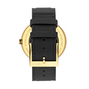 Gucci Interlocking Special Edition Grammy Black Dial Black Leather Strap Watch For Men - YA133208